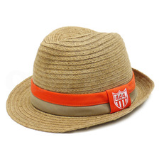 YOSHINORI KOTAKE WMNS STRAW HAT BEIGExORANGE画像