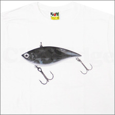 A BATHING APE × DAIWA A FISHING APE VIB Tシャツ WHITE画像