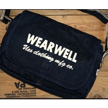 UES "811107" デニムショルダーバッグ画像