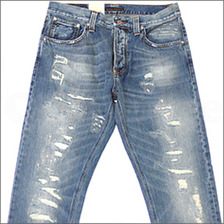Nudie Jeans BIG BENGT "Loose tapered leg" WORN DOWN画像
