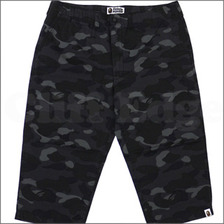 A BATHING APE 1ST CAMO CROPPED チノパンツ BLACK CAMO画像