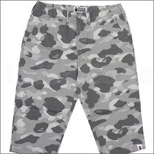 A BATHING APE 1ST CAMO CROPPED チノパンツ GRAY CAMO画像