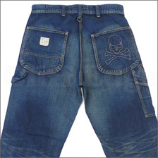 mastermind JAPAN &times; Lee ぺインターデニムパンツ INDIGO画像