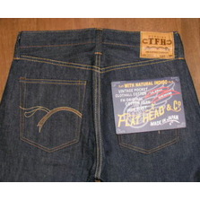 THE FLAT HEAD PIONEER SERIES 3005-A 藍MIX STRAIGHT 15周年限定モデル画像