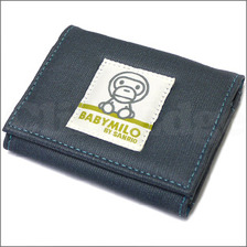 A BATHING APE BABY MILO by SANRIO 名刺ケース GRAY画像