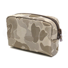 A BATHING APE JACQUARD ABC CAMO ミニポーチ BEIGE CAMO画像