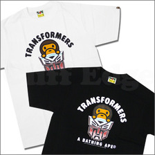 A BATHING APE &times; TRANSFORMERS BABY MILO &times; トランスフォーマー Tシャツ01画像
