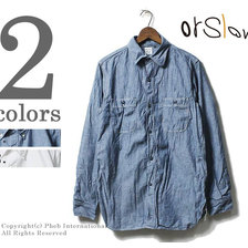 orslow ワークシャンブレーシャツ 01-8070画像