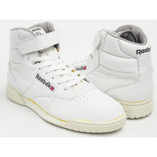 Reebok EX-O-FIT CLEAN HI VINTAGE WHITE / CARBON V58473画像