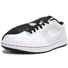 NIKE AIR JORDAN ALPHA 1 LOW White/Black/Varsity Red BRAND JORDAN 453839-101画像