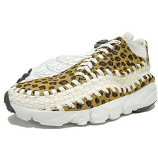NIKE AIR FOOTSCAPE WOVEN CHUKKA PREMIUM Grain/Sail LEOPARD 446337-200画像