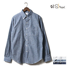 orslow BUTTON DOWN SHIRT 01-8012画像