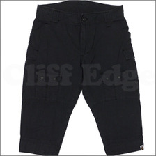 A BATHING APE 3/4 LENGTH カーゴパンツ BLACK画像
