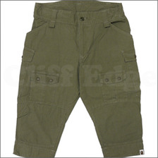A BATHING APE 3/4 LENGTH カーゴパンツ OD画像