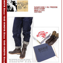 SUGAR CANE &times;Mr. Freedom ROAD CHAMP Made in U.S.A. SC01804画像