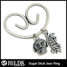 HiLDK/81LDK Sugar Skull Jean Ring LDA586画像