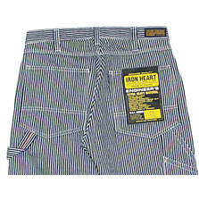 IRON HEART 810 17oz Extra Heavy Hickory Engineer Painter Pants IH-810画像