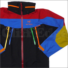 BEAMS &times; ARC'TERYX Theta SV ジャケット BLACKxMULTI画像