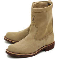 CHIPPEWA VINTAGE WELLINGTON BOOTS SAND 91097画像