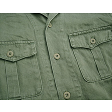 BIG JOHN WORLD WORKERS ミリタリーシャツ MWS011B画像