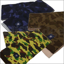 A BATHING APE 1ST CAMO FLANNEL x FLEECE スカーフ画像