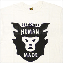 HUMAN MADE × BEAMS ロゴプリント Tシャツ#301 WHITE画像