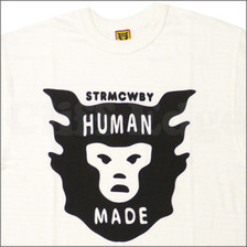 HUMAN MADE &times; BEAMS ロゴプリント Tシャツ#301 WHITE画像