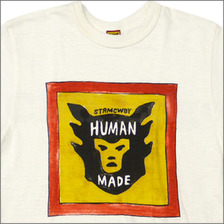 HUMAN MADE × BEAMS ロゴプリント Tシャツ#017 WHITE画像