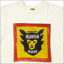 HUMAN MADE &times; BEAMS ロゴプリント Tシャツ#017 WHITE画像