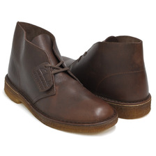 Clarks DESERT BOOT EBONY VINTAGE 20318797画像