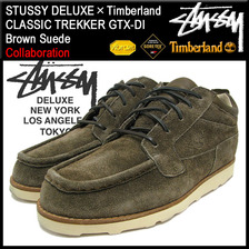 STUSSY &times; Timberland CLASSIC TREKKER GTX-DI Brown Suede DELUXE 4038026画像