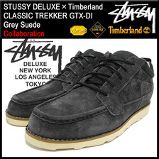 STUSSY &times; Timberland CLASSIC TREKKER GTX-DI Grey Suede DELUXE 4038026画像