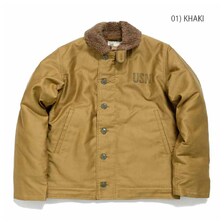 Buzz Rickson's N-1 KHAKI "NAVAL CLOTHING DEPOT" DEMOTEX-ED BR12032画像