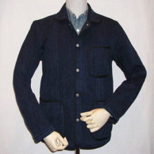 SAMURAI JEANS SJBB11 本藍刺し子ジャケット画像