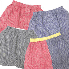 A BATHING APE GINGHAM CHECK トランクス画像