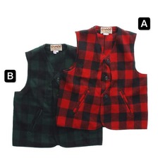 CAMCO MFG ガイドベスト ウールリッチ ファブリック バッファローチェック画像