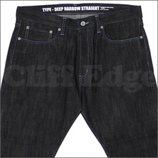 NEIGHBORHOOD RIGID DP NARROW デニムパンツ BLACK画像
