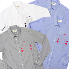 assemble a.k.a AFFA プリントポケット 長袖シャツ画像