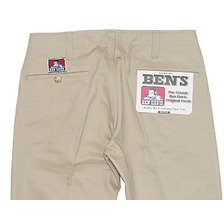 BEN DAVIS ホワイトレーベル スリムフィット ワークパンツ BDW-501画像