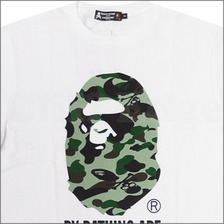 A BATHING APE x mastermind JAPAN BY BATHING APE Tシャツ WHITE画像