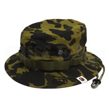 A BATHING APE x mastermind JAPAN CAMO HAT GREEN CAMO画像