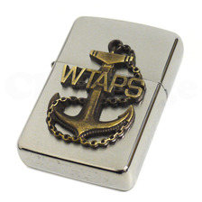 (W)TAPS ZIPPO LIGHTER SILVER画像