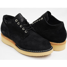 WHITE'S BOOTS HATHORN OXFORD RAINIER BLACK ROUGH OUT (WIDTH:E) 104NWC画像