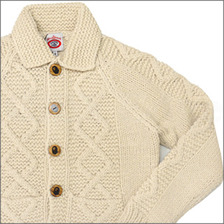 A BATHING APE CABLE KNIT IVORY画像