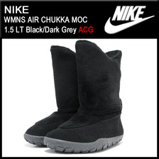 NIKE WMNS AIR CHUKKA MOC 1.5 LT Black/Dark Grey ACG 472779-010画像