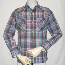 SAMURAI JEANS SNW11-01A サムライヘビーネル ウエスタンシャツ11-01A画像