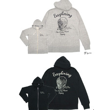 HOSU Vintage Pile Full Zip Hoodie 100-4401画像