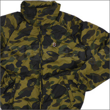 A BATHING APE 1ST CAMO ダウンジャケット GREEN CAMO画像