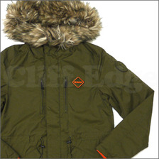 F.C.Real Bristol/F.C.R.B. モッズコート KHAKI画像