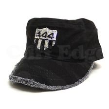 YOSHINORI KOTAKE 444ロゴ ワークキャップ BLACK CAMO画像